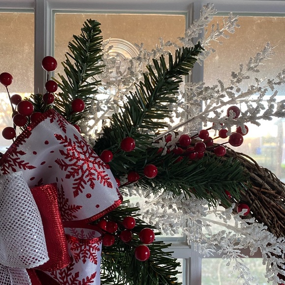 Santa 🎅🏼 Claus grapevine wreath - Picture 3 of 9